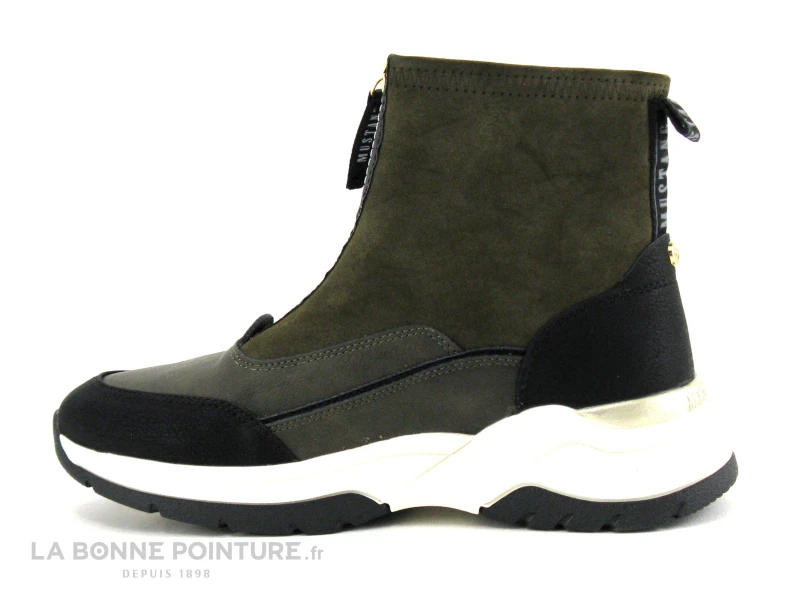 Mustang 1438 501 770 Militaire - Bottine Kaki Femme 3 Mustang 1438 501 770 Militaire - Bottine Kaki Femme – Image 3