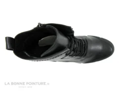 Marco Tozzi 2-25249-29 Black Comb - Boots Noires - Talon Haut Epais -Femmes Chaussures Soldes cd24607c73b9e66c561f35ea11d5d5ef img 5305.jpg 178093