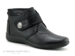 Sweet R CETIS Noir - Chaussure Montante Femme Avec Scratch