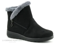 Sweet R CRUCHO Noir - Bottine Femme Interieur Fourrure Grise -Femmes Chaussures Soldes cd24607c73b9e66c561f35ea11d5d5ef img 5356.jpg 178168