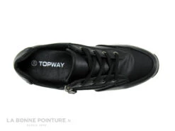 TopWay B775860 Black - Basket Noire Femme Zip Et Lacet -Femmes Chaussures Soldes cd24607c73b9e66c561f35ea11d5d5ef img 5393.jpg 178189
