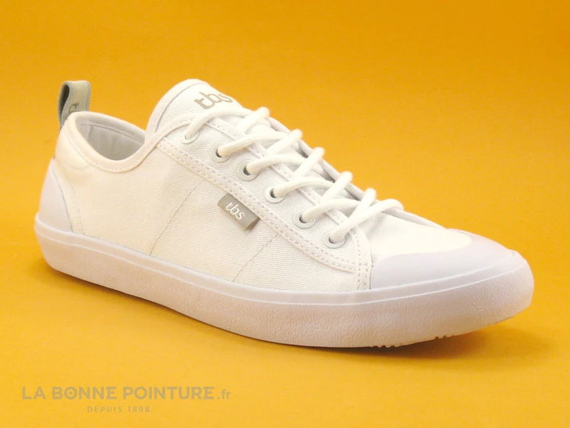 TBS KERINNA R7007 Sneakers Toile Blanc - Basket Femme 5 TBS KERINNA R7007 Sneakers Toile Blanc - Basket Femme – Image 5