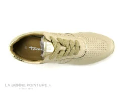 Tamaris 1-23614-20 - Cream - Lt Gold - Basket Femme Beige Et Or -Femmes Chaussures Soldes cd24607c73b9e66c561f35ea11d5d5ef img 6098.jpg 178956