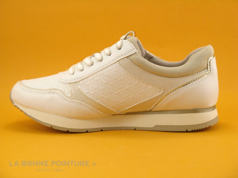 Tamaris 1-23603-20 Off White Comb - Basket Blanche Femme 3 Tamaris 1-23603-20 Off White Comb - Basket Blanche Femme – Image 3