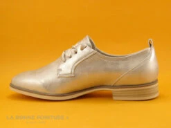 Tamaris 1-23204-20 Light Gold - Derby Femme Metallise 9 Tamaris 1-23204-20 Light Gold - Derby Femme Metallise -Femmes Chaussures Soldes cd24607c73b9e66c561f35ea11d5d5ef img 6454.jpg 181698