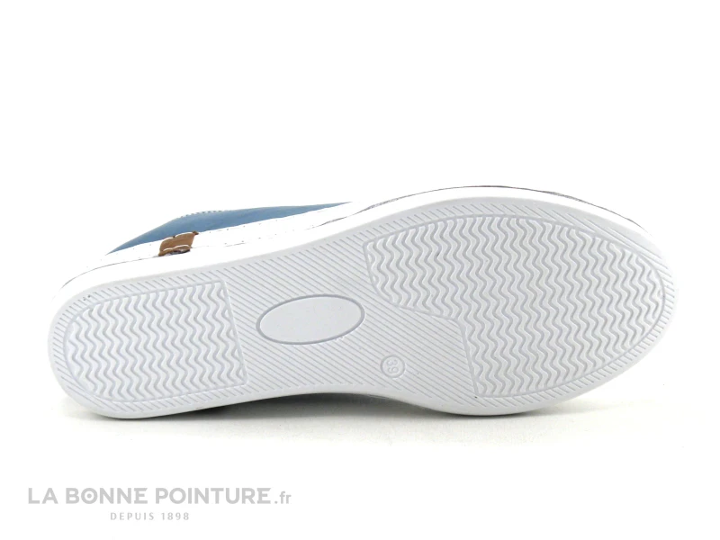 Andrea Conti 0025903 274 Jean - Basket Femme Bleu Cuir 6 Andrea Conti 0025903 274 Jean - Basket Femme Bleu Cuir – Image 6