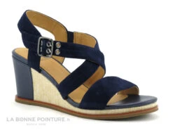 Fugitive IRLAND Navy - LPITV09 - Sandale Bleu Marine - Talon Compense -Femmes Chaussures Soldes cd24607c73b9e66c561f35ea11d5d5ef img 6873.jpg 179863