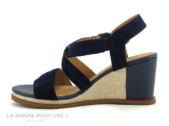 Fugitive IRLAND Navy - LPITV09 - Sandale Bleu Marine - Talon Compense -Femmes Chaussures Soldes cd24607c73b9e66c561f35ea11d5d5ef img 6875.jpg 179860