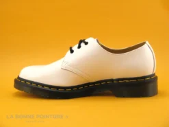 Dr. Martens Dr Martens 1461 White Patent Lamper - Chaussure Basse Blanc Verni -Femmes Chaussures Soldes cd24607c73b9e66c561f35ea11d5d5ef img 6884.jpg 155561
