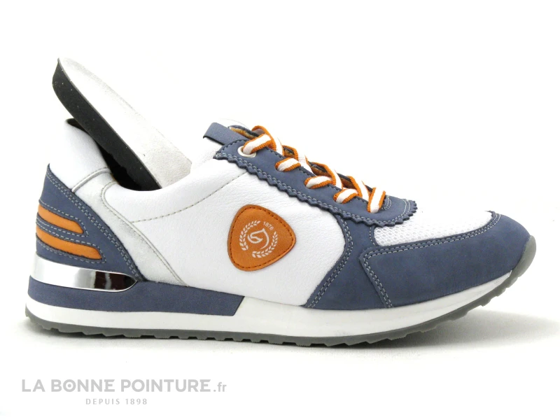 Remonte R2527-15 - Basket Ville Femme - Bleu Jean - Blanc - Orange 5 Remonte R2527-15 - Basket Ville Femme - Bleu Jean - Blanc - Orange – Image 5