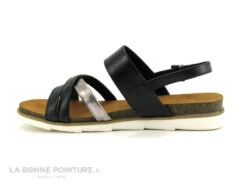 Marco Tozzi 2-28410-20 Noir Argent - Sandale Plate Femme 9 Marco Tozzi 2-28410-20 Noir Argent - Sandale Plate Femme -Femmes Chaussures Soldes cd24607c73b9e66c561f35ea11d5d5ef img 7292.jpg 180526