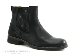 Kickers SMAD Noir 654750-30 - Boots Femme