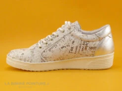 Geo Reino TELIBOU Dubai - Blanc Imprime - Basket Compensee -Femmes Chaussures Soldes cd24607c73b9e66c561f35ea11d5d5ef img 7462.jpg 168525