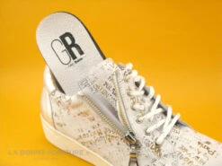 Geo Reino TELIBOU Dubai - Blanc Imprime - Basket Compensee -Femmes Chaussures Soldes cd24607c73b9e66c561f35ea11d5d5ef img 7465.jpg 168523