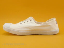 Cienta 70997 05 - Tennis Toile Blanche - Sans Lacet -Femmes Chaussures Soldes cd24607c73b9e66c561f35ea11d5d5ef img 7565.jpg 169004