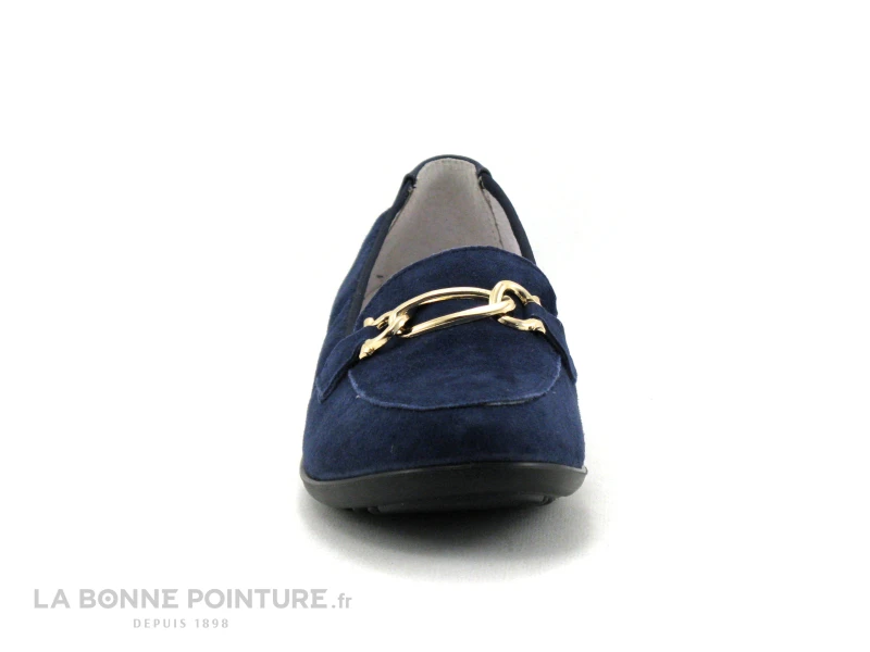 Inea POL Velours Marine - Mocassin Souple Femme - Cuir Bleu Marine 2 Inea POL Velours Marine - Mocassin Souple Femme - Cuir Bleu Marine – Image 2