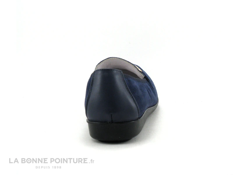 Inea POL Velours Marine - Mocassin Souple Femme - Cuir Bleu Marine 4 Inea POL Velours Marine - Mocassin Souple Femme - Cuir Bleu Marine – Image 4