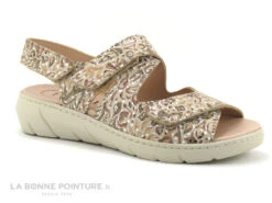 Puche 6927 Sandy Beige - Sandale Femme Avec 3 Scratches