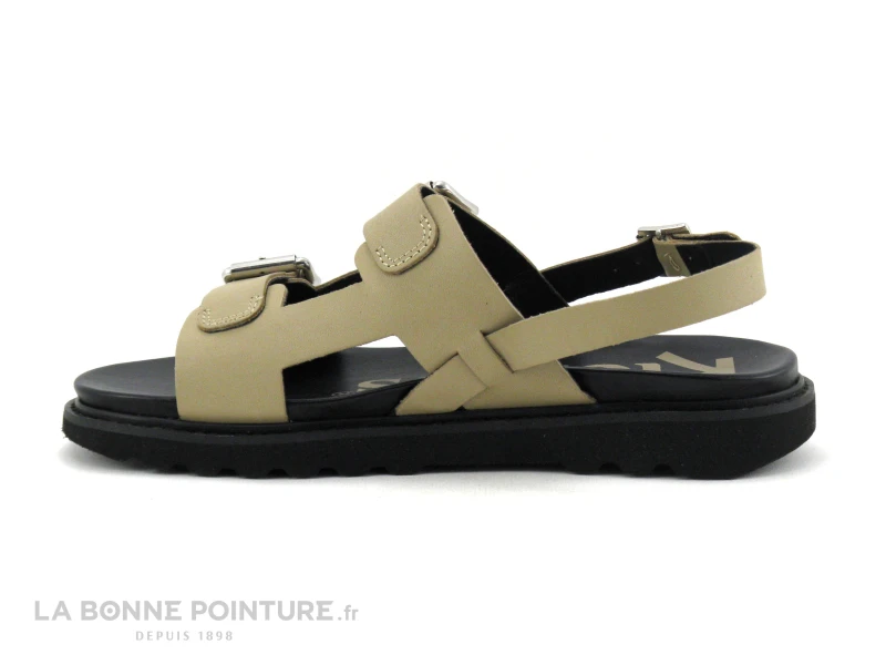 Kickers NEOSUMMER Beige Clair - 860710-50-11 - Nu-pieds Femme 3 Kickers NEOSUMMER Beige Clair - 860710-50-11 - Nu-pieds Femme – Image 3