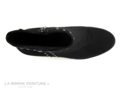 Marco Tozzi 2-25830-23 - Noir - Clous Argent - Boots Talon -Femmes Chaussures Soldes cd24607c73b9e66c561f35ea11d5d5ef img 7800.jpg 137468