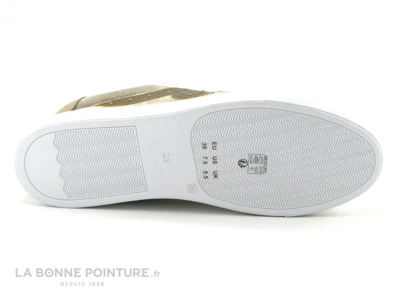 The Divine Factory QL4602 Taupe - Or - Sneakers Femme 7 The Divine Factory QL4602 Taupe - Or - Sneakers Femme – Image 7