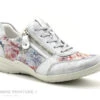 Remonte R7637-40 Ice Multi Grey Silver - Basket Femme Zippee