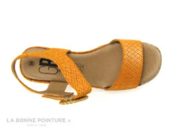 Geo Reino VIABE Orange - Nu-pieds Talon Compense -Femmes Chaussures Soldes cd24607c73b9e66c561f35ea11d5d5ef img 8201.jpg 181797