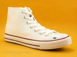 Dockers 38AY670 500 Weiss - Basket Montante Toile Blanche -Femmes Chaussures Soldes cd24607c73b9e66c561f35ea11d5d5ef img 8304.jpg 157353