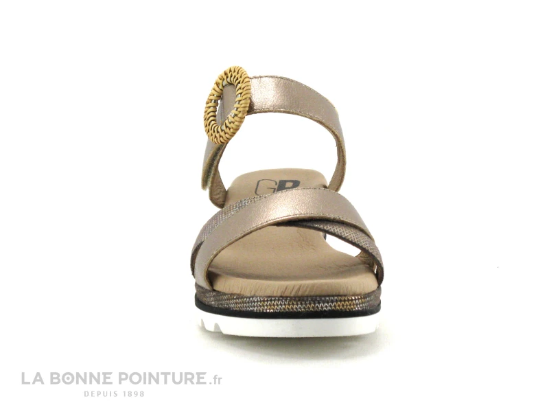 Geo Reino MAGNABE Taupe - Sandale Femme Semelle Compensee 2 Geo Reino MAGNABE Taupe - Sandale Femme Semelle Compensee – Image 2