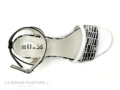 DE CI De La - VULPIN - Noir Blanc Croco - Sandale Talon Haut -Femmes Chaussures Soldes cd24607c73b9e66c561f35ea11d5d5ef img 8339.jpg 158067