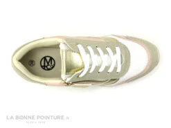Millie And Co B386290 Rose Blanc Beige Or - Basket Mode -Femmes Chaussures Soldes cd24607c73b9e66c561f35ea11d5d5ef img 8354.jpg 169498