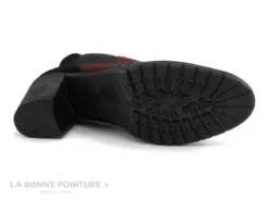 Geo Reino CALAFAL Noir Leopard Bordeaux - Bottine Talon -Femmes Chaussures Soldes cd24607c73b9e66c561f35ea11d5d5ef img 8379.jpg 141023