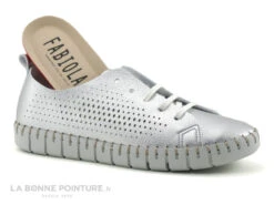 Fabiolas 25111 Silver - Basket Basse Femme Argent -Femmes Chaussures Soldes cd24607c73b9e66c561f35ea11d5d5ef img 8386.jpg 169593