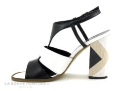Adige ALSAF F100 Capri Nero Bianco - Sandale Talon -Femmes Chaussures Soldes cd24607c73b9e66c561f35ea11d5d5ef img 8574.jpg 115699