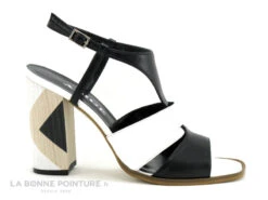 Adige ALSAF F100 Capri Nero Bianco - Sandale Talon -Femmes Chaussures Soldes cd24607c73b9e66c561f35ea11d5d5ef img 8576.jpg 115701