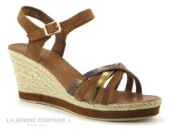 Marco Tozzi Premio 2-28346-26 Muscat - Sandale Marron - Compense