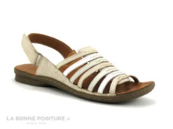 Karyoka ROSE Platine Multi - Sandale Femme Cuir Metal -Femmes Chaussures Soldes cd24607c73b9e66c561f35ea11d5d5ef img 8767.jpg 182427