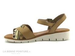 Jordana 3421 Tierra - Sandale Femme - Marron Or Leopard -Femmes Chaussures Soldes cd24607c73b9e66c561f35ea11d5d5ef img 8775.jpg 170148