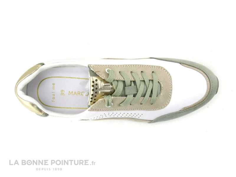 Marco Tozzi 2-23729-28 White Dune - Basket Compensee Femme 6 Marco Tozzi 2-23729-28 White Dune - Basket Compensee Femme – Image 6