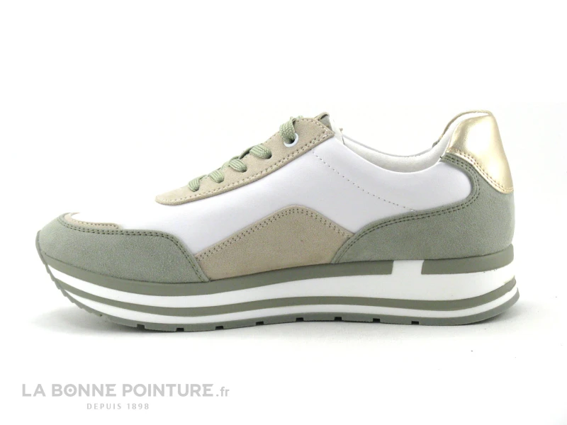 Marco Tozzi 2-23729-28 White Dune - Basket Compensee Femme 3 Marco Tozzi 2-23729-28 White Dune - Basket Compensee Femme – Image 3