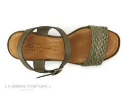 Carla Tortosa 89067 - Sandale Talon Haut Vert Kaki -Femmes Chaussures Soldes cd24607c73b9e66c561f35ea11d5d5ef img 8932.jpg 170309