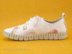 Fabiolas 25113 - Blanc - Plumes - Basket Basse Femme -Femmes Chaussures Soldes cd24607c73b9e66c561f35ea11d5d5ef img 9277.jpg 170678