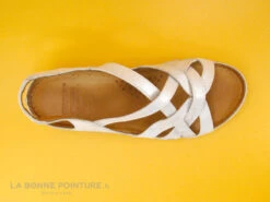 Karyoka PANA Champagne - Sandale Femme Beige - Talon Compense -Femmes Chaussures Soldes cd24607c73b9e66c561f35ea11d5d5ef img 9292.jpg 170722