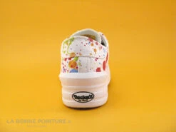 Dockers 50VL201 - Basket Toile Blanche Et Multicolore Femme - Plateforme -Femmes Chaussures Soldes cd24607c73b9e66c561f35ea11d5d5ef img 9338.jpg 170755