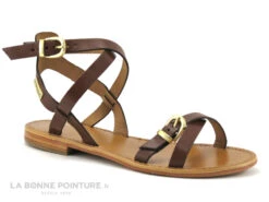 Tropeziennes HEPANA Tan - Nu-pieds Marron Femme - Bride Cheville -Femmes Chaussures Soldes cd24607c73b9e66c561f35ea11d5d5ef img 9409.jpg 170875