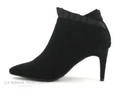 The Divine Factory QL3812 Noir - Fronces - Bottine Talon Aiguille -Femmes Chaussures Soldes cd24607c73b9e66c561f35ea11d5d5ef img 9433.jpg 142281