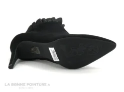 The Divine Factory QL3812 Noir - Fronces - Bottine Talon Aiguille -Femmes Chaussures Soldes cd24607c73b9e66c561f35ea11d5d5ef img 9436.jpg 142278