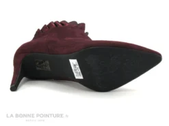 The Divine Factory QL3812 Bordeaux - Fronces - Bottine Talon Aiguille -Femmes Chaussures Soldes cd24607c73b9e66c561f35ea11d5d5ef img 9442.jpg 142271