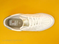 Mustang 1420-301-11 Weiss Mint - Basket Basse Femme - Blanc - Vert -Femmes Chaussures Soldes cd24607c73b9e66c561f35ea11d5d5ef img 9552.jpg 170951