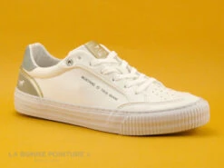 Mustang 1420-301-11 Weiss Mint - Basket Basse Femme - Blanc - Vert -Femmes Chaussures Soldes cd24607c73b9e66c561f35ea11d5d5ef img 9553.jpg 170957